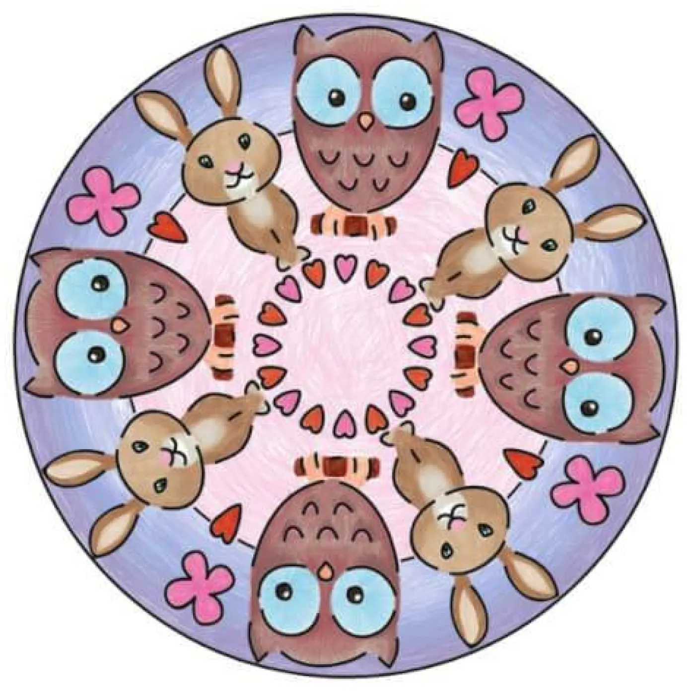 29766 Mini Mandala-Designer Cute Animals