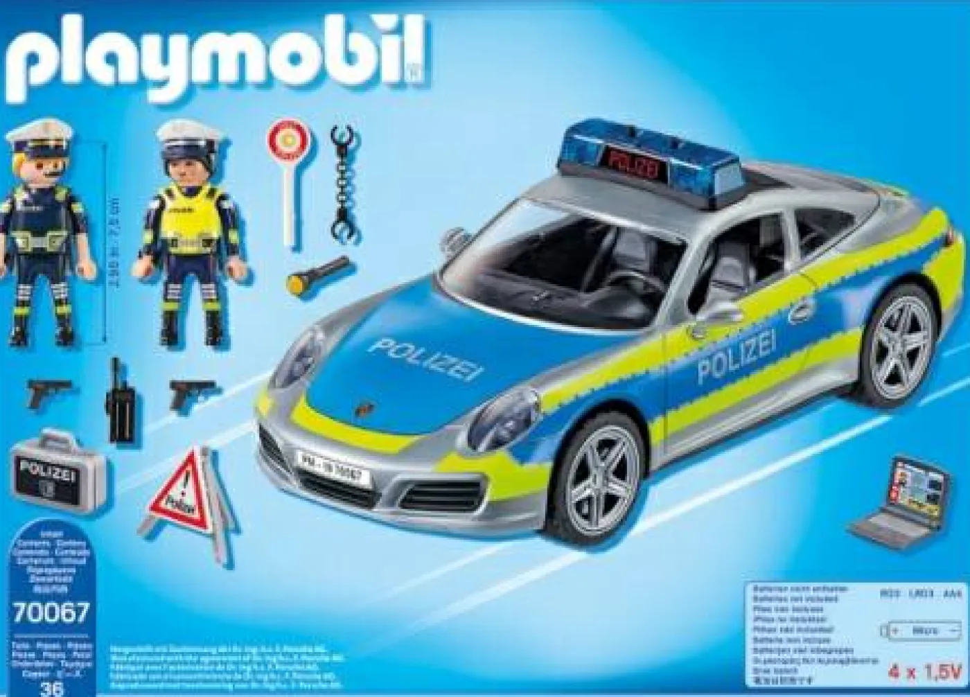 70067 Porsche 911 Carrera 4S Polizei