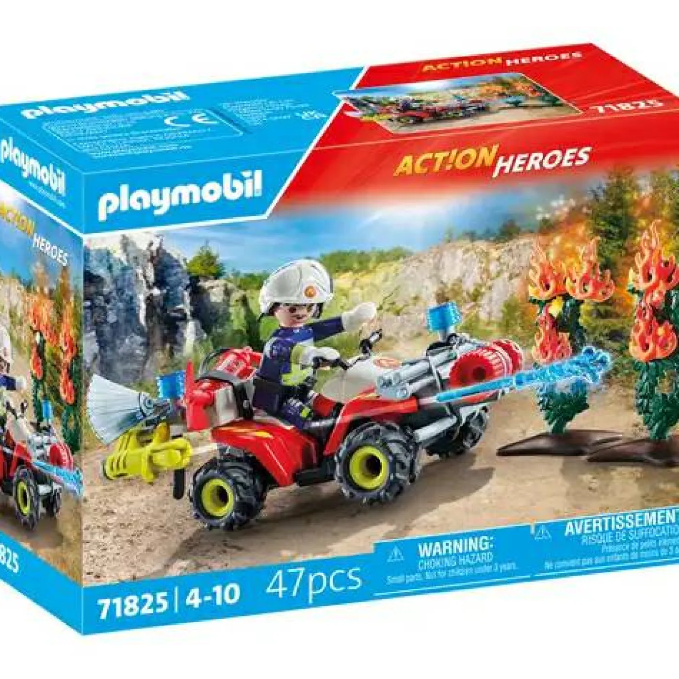 Action Heroes "Feuerwehr Quad löscht Heckenbrand"