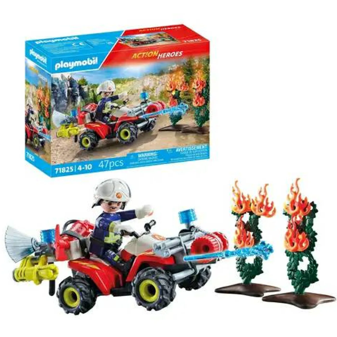 Action Heroes "Feuerwehr Quad löscht Heckenbrand"