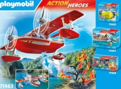 Action Heroes "Feuerwehrflugzeug mit Löschfunktion"