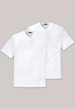 American T-Shirt V-Ausschnitt