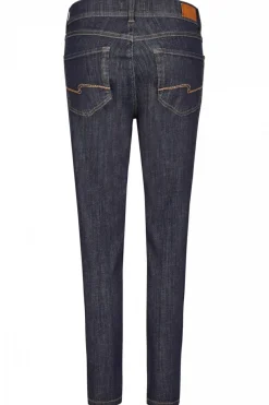Ankle-Jeans ‚Ornella‘ mit modischem Crinkle-Effekt