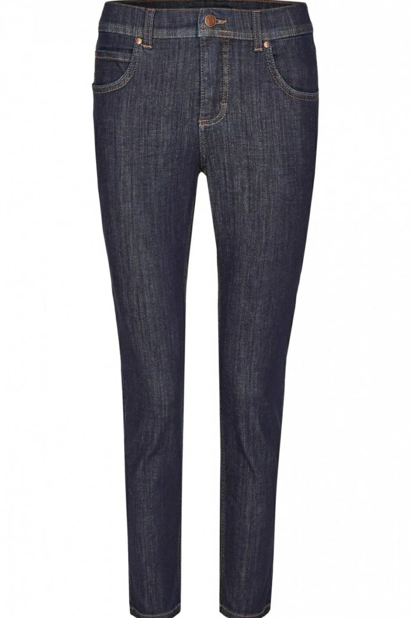 Ankle-Jeans ‚Ornella‘ mit modischem Crinkle-Effekt