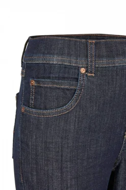 Ankle-Jeans ‚Ornella‘ mit modischem Crinkle-Effekt