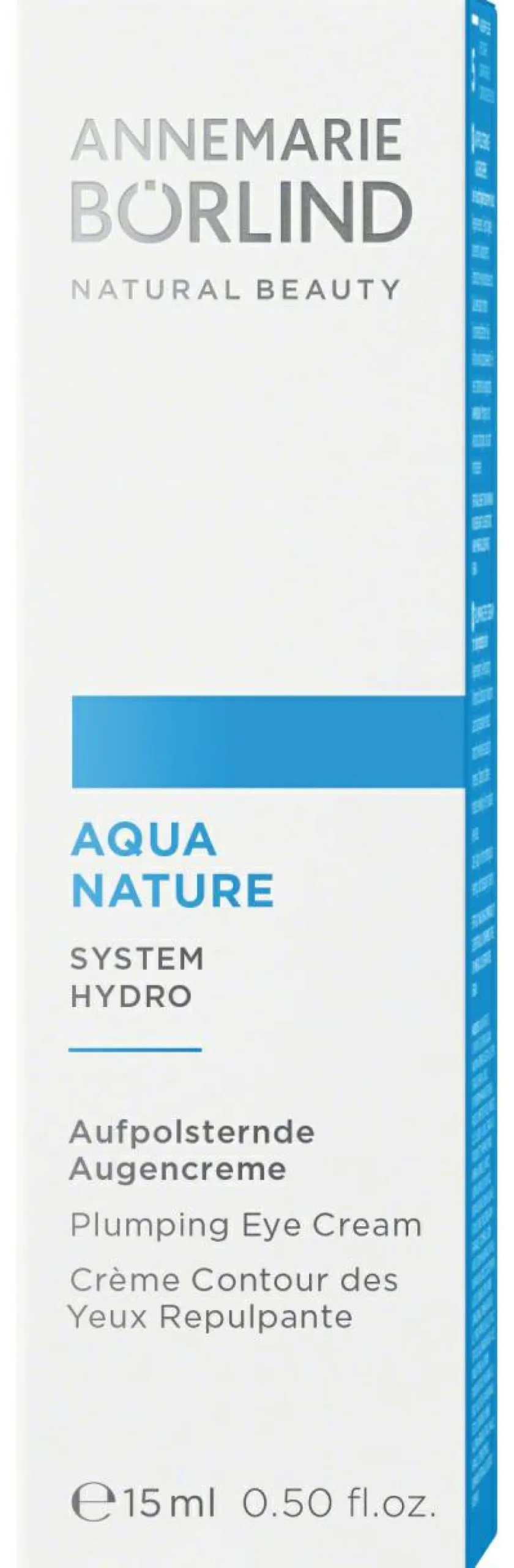 "Aquanature" Aufpolsternde Augencreme 15 ml
