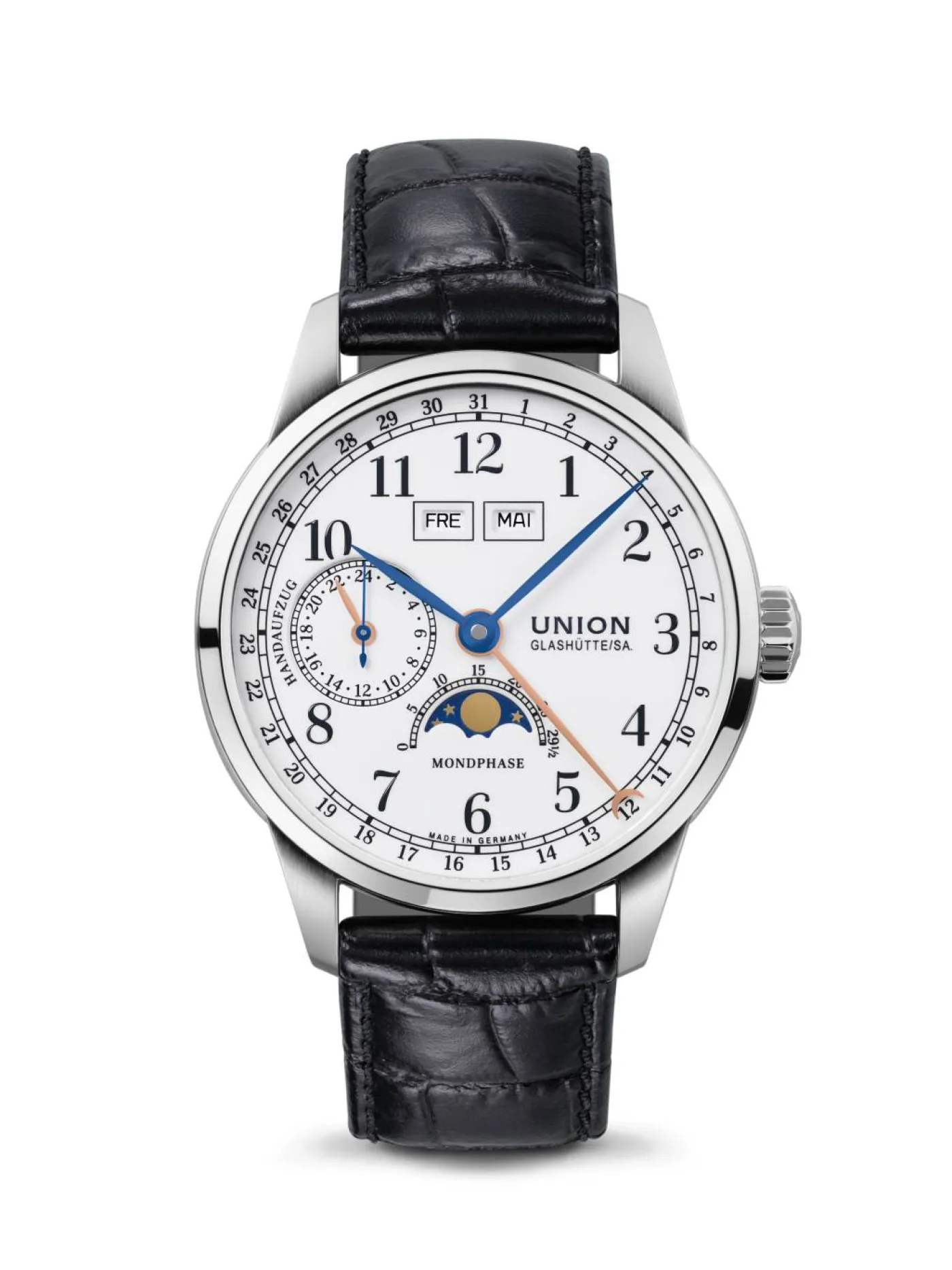 Armbanduhr Johannes Dürrstein Edition Mondphase