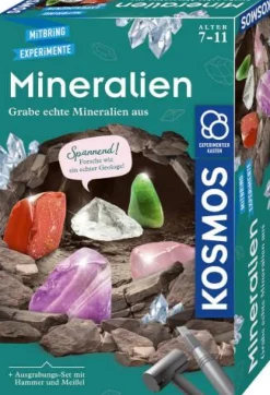 Ausgrabungs-Set "Mineralien"
