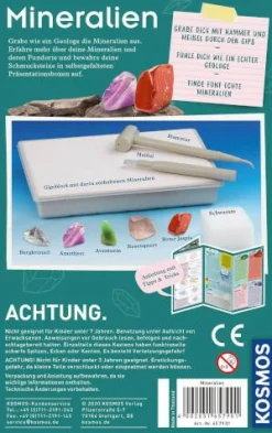 Ausgrabungs-Set "Mineralien"
