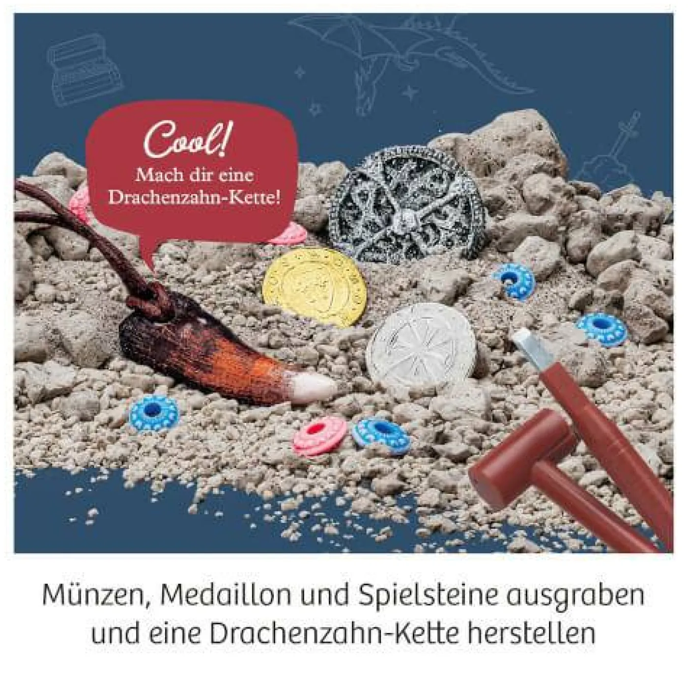Ausgrabungs-Set "Ritter-Schatz"