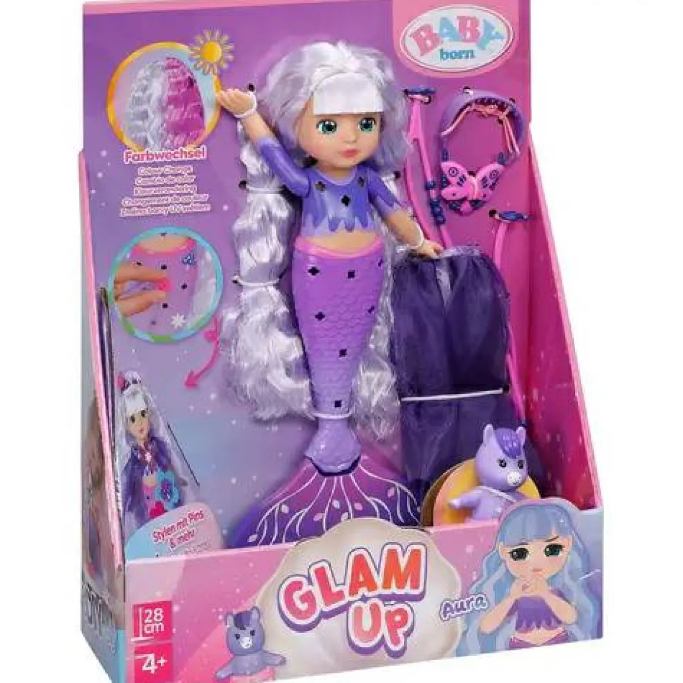 Baby Born-Puppe "Glam Up - Aura"