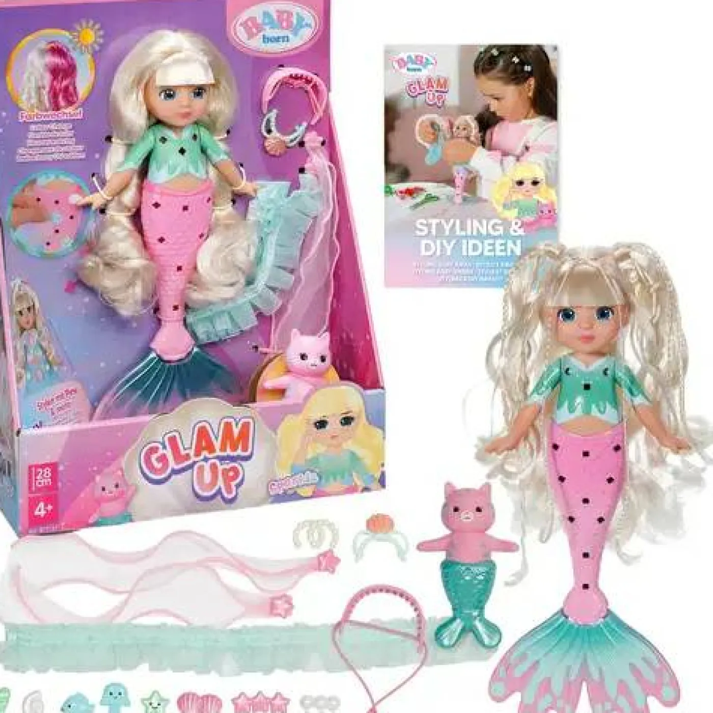 Baby Born-Puppe "Glam Up - Sparkle"