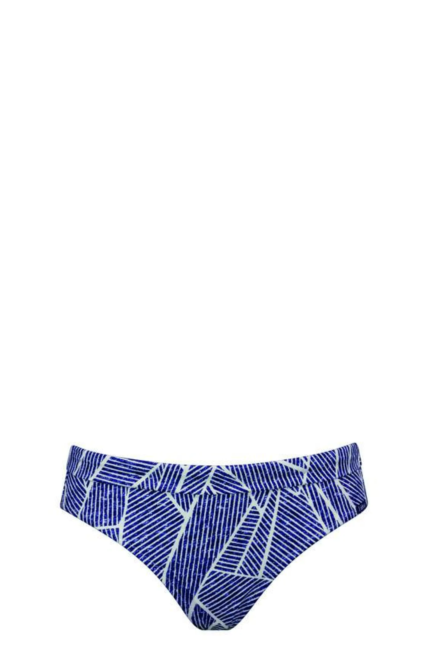 Basic-Bikinihose "Indigo Grid"