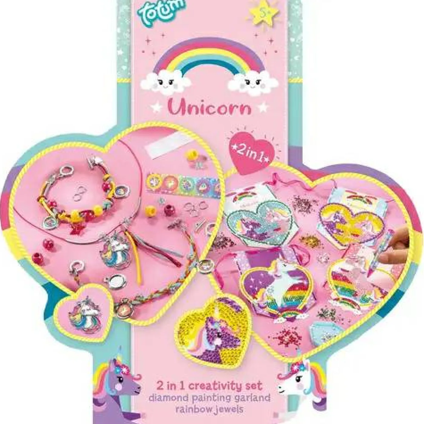 Bastelset "Creativity Einhorn Schmuck- und Diamanten"