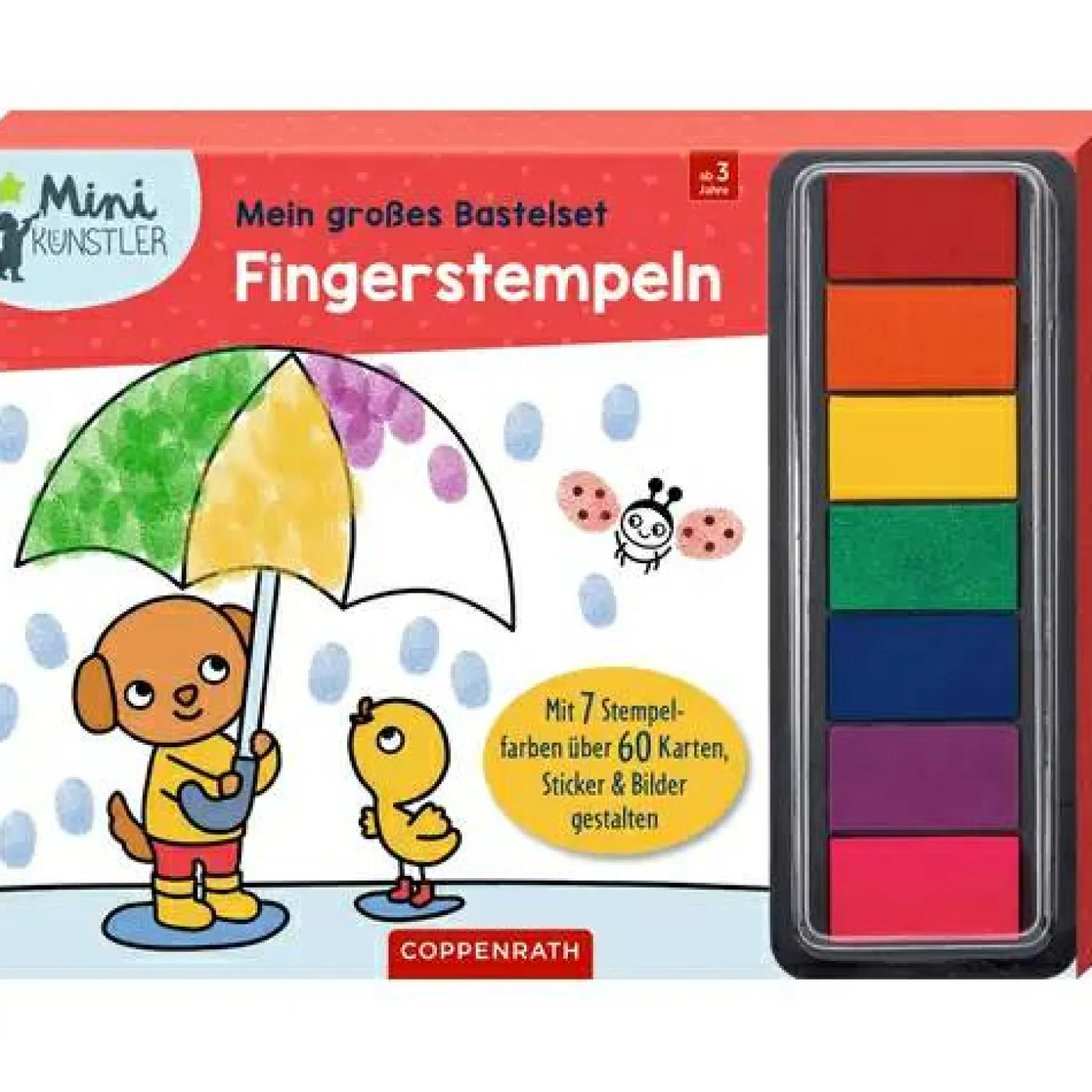 Bastelset "Mein großes Bastelset - Fingerstempeln"