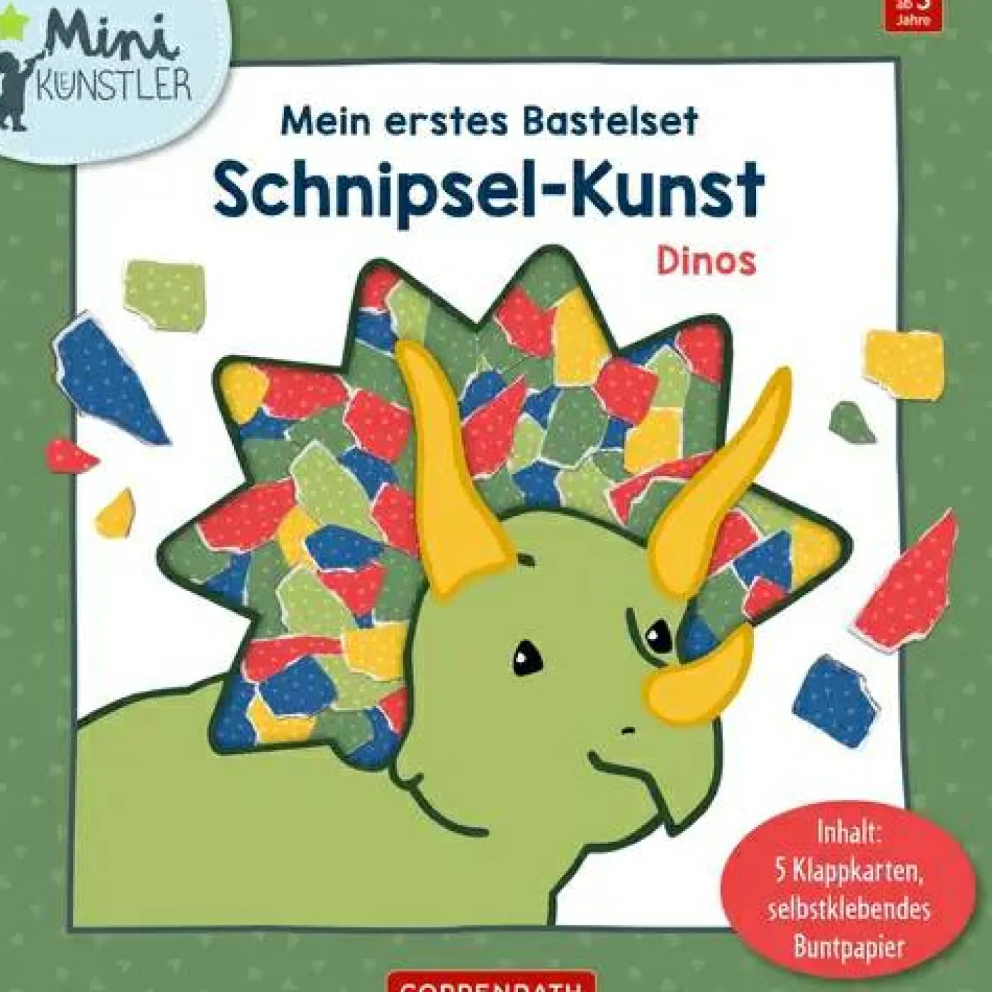 Bastelset "Schnipsel-Kunst - Dinos"