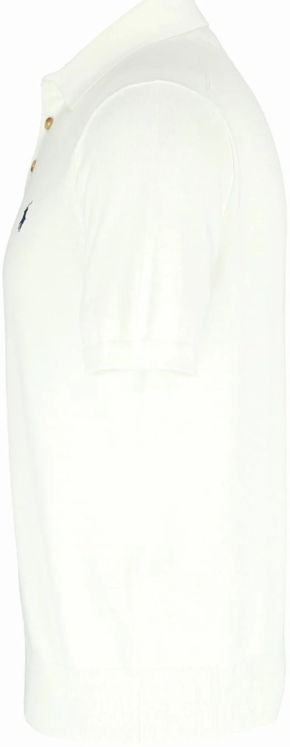 Baumwollpullover mit Polokragen