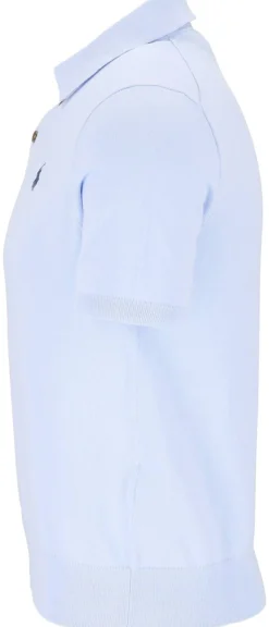 Baumwollpullover mit Polokragen