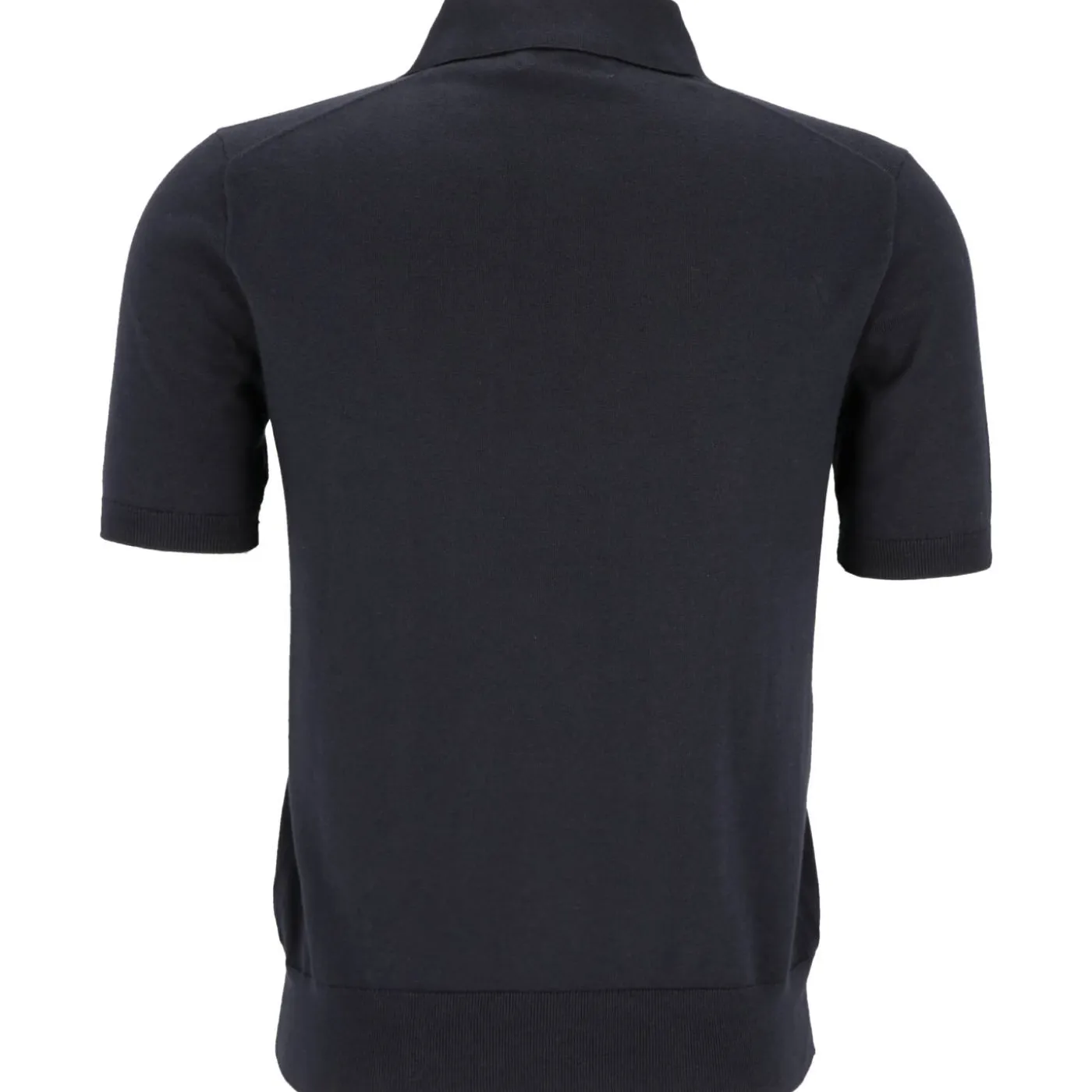 Baumwollpullover mit Polokragen