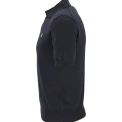 Baumwollpullover mit Polokragen