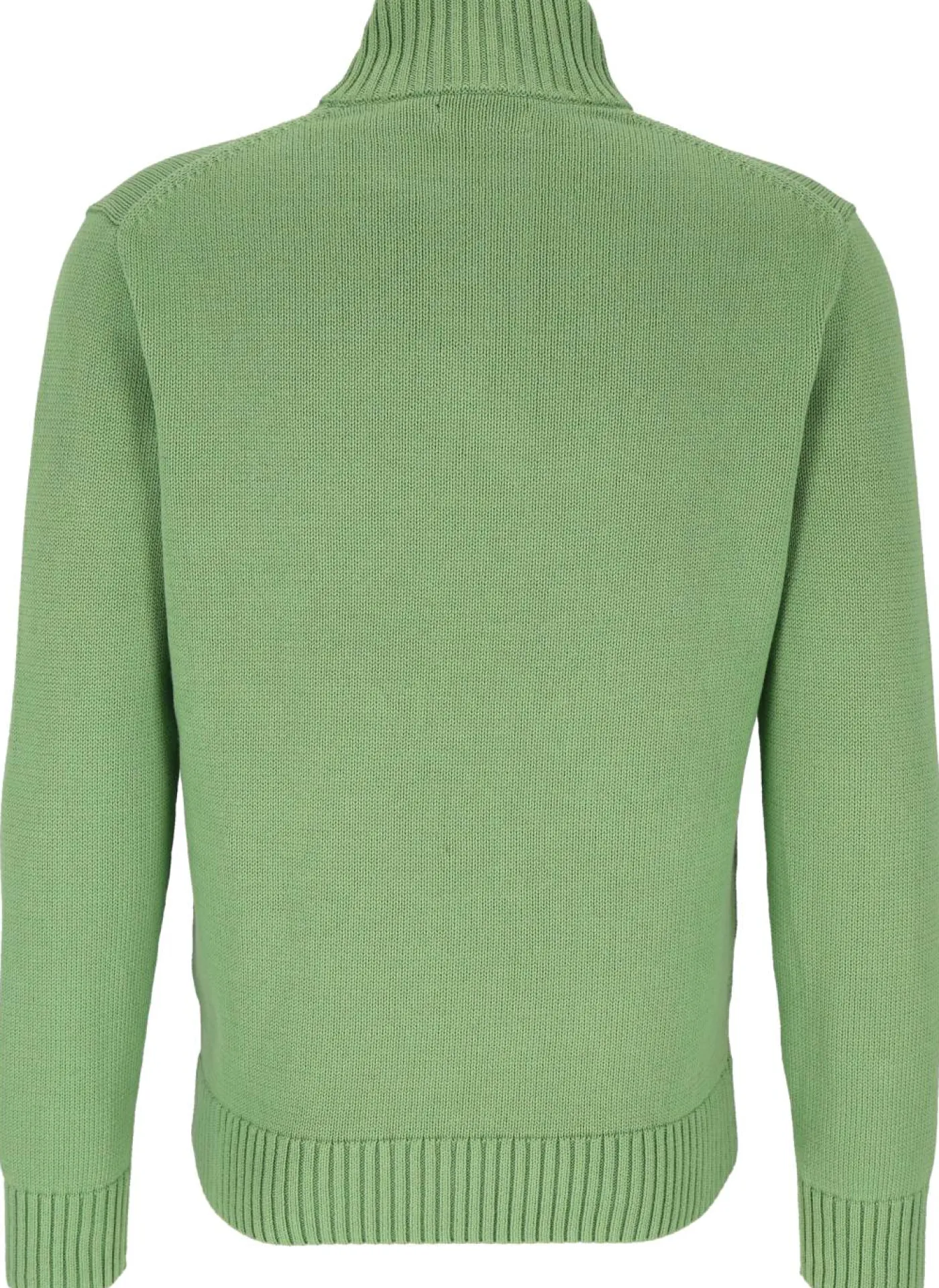 Baumwollpullover mit Reißverschluss