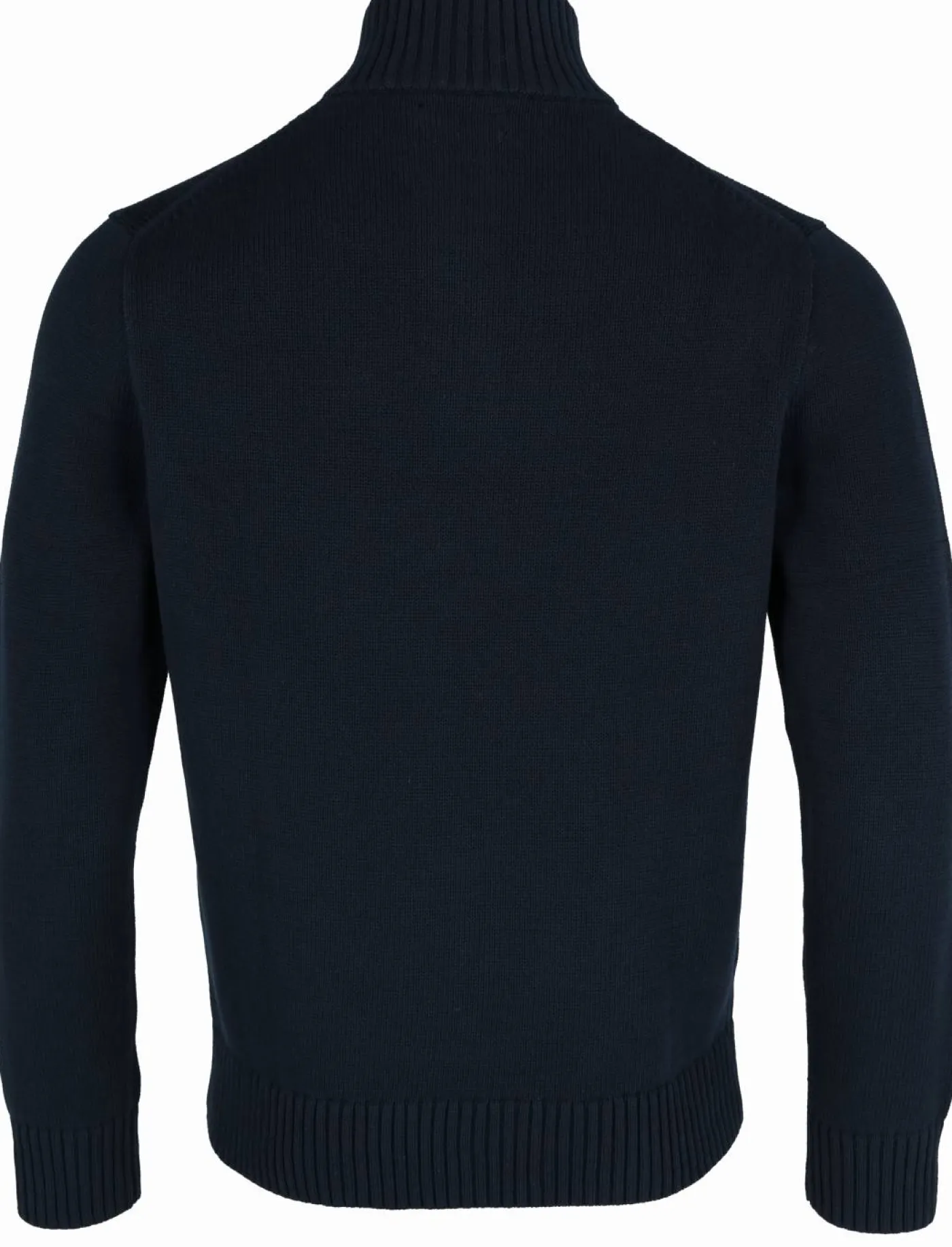 Baumwollpullover mit Reißverschluss