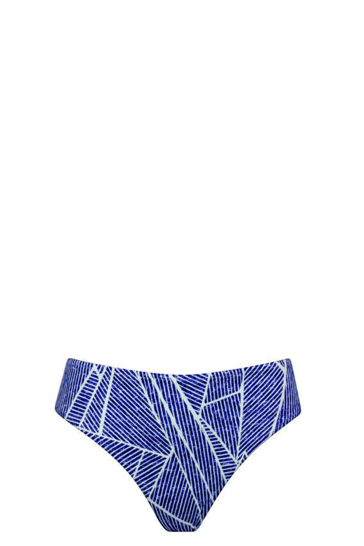 Bikini-Slip "Indigo Grid"