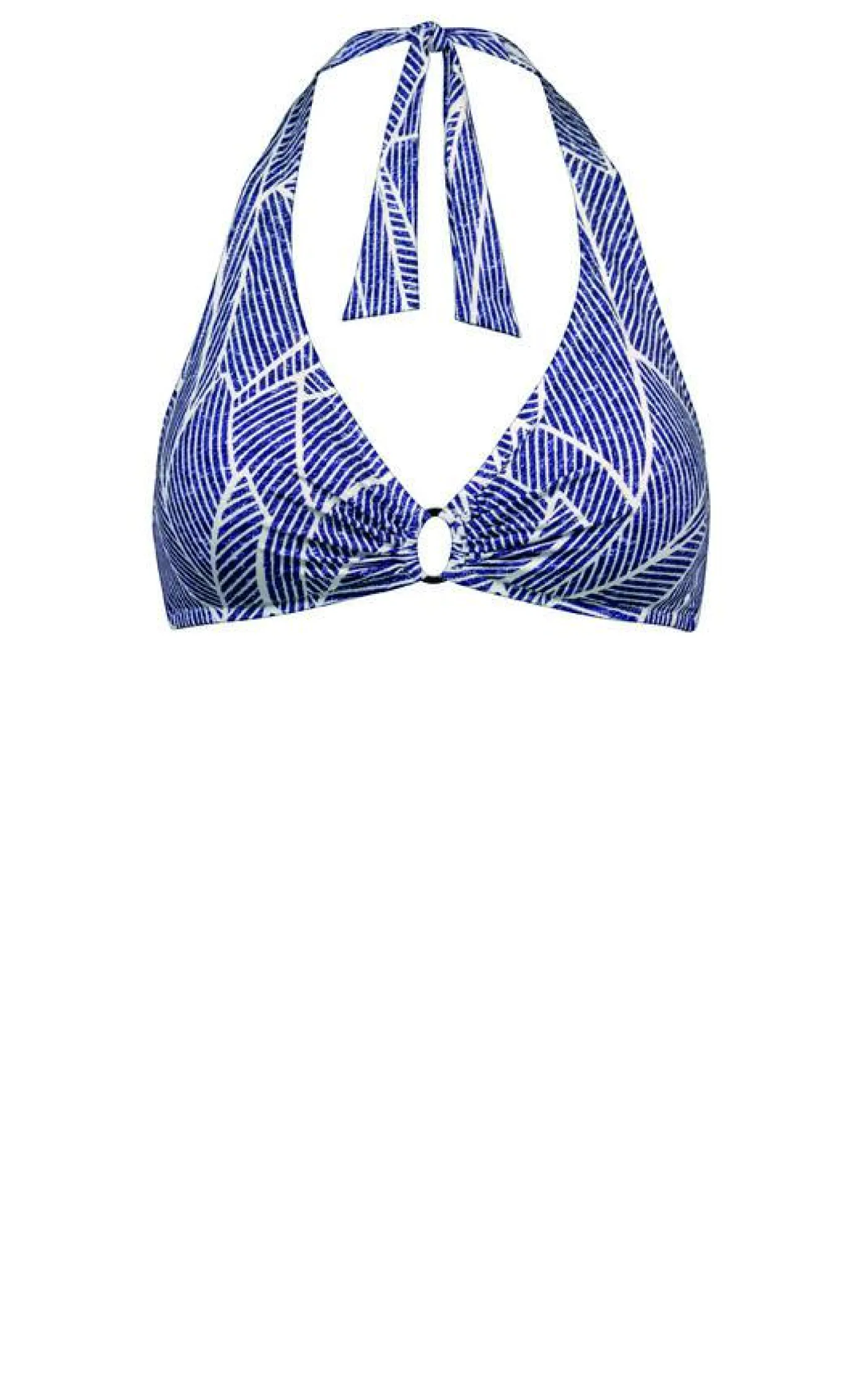 Bikini-Top "Indigo Grid"