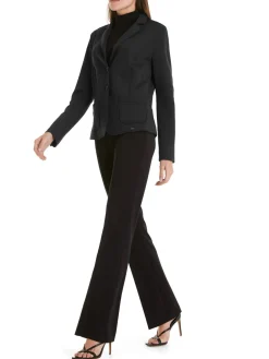 Blazer mit aufgesetzten Taschen