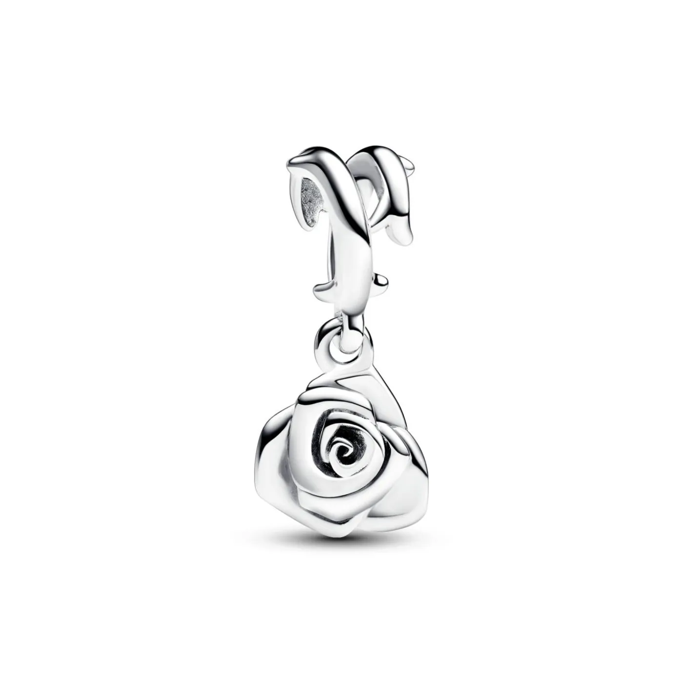 Blühende Rosen Charm-Anhänger