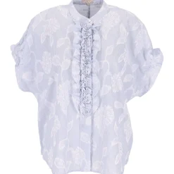 Bluse mit Rüschen
