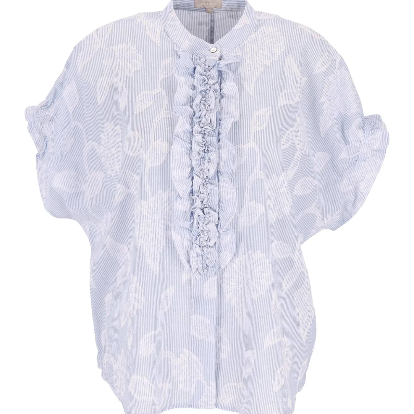 Bluse mit Rüschen