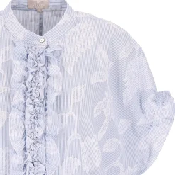 Bluse mit Rüschen