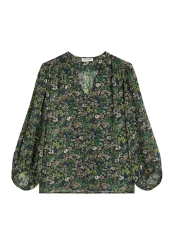 Bluse "Print-Bluse"