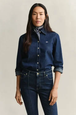 Bluse "REG DENIM SHIRT"