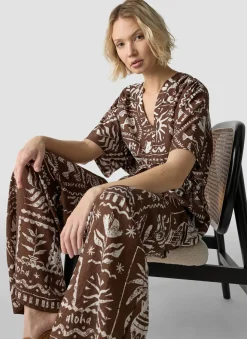 Bluse "Tahiti Flair"
