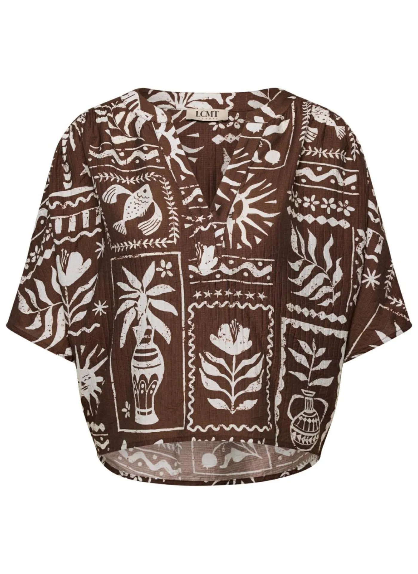 Bluse "Tahiti Flair"