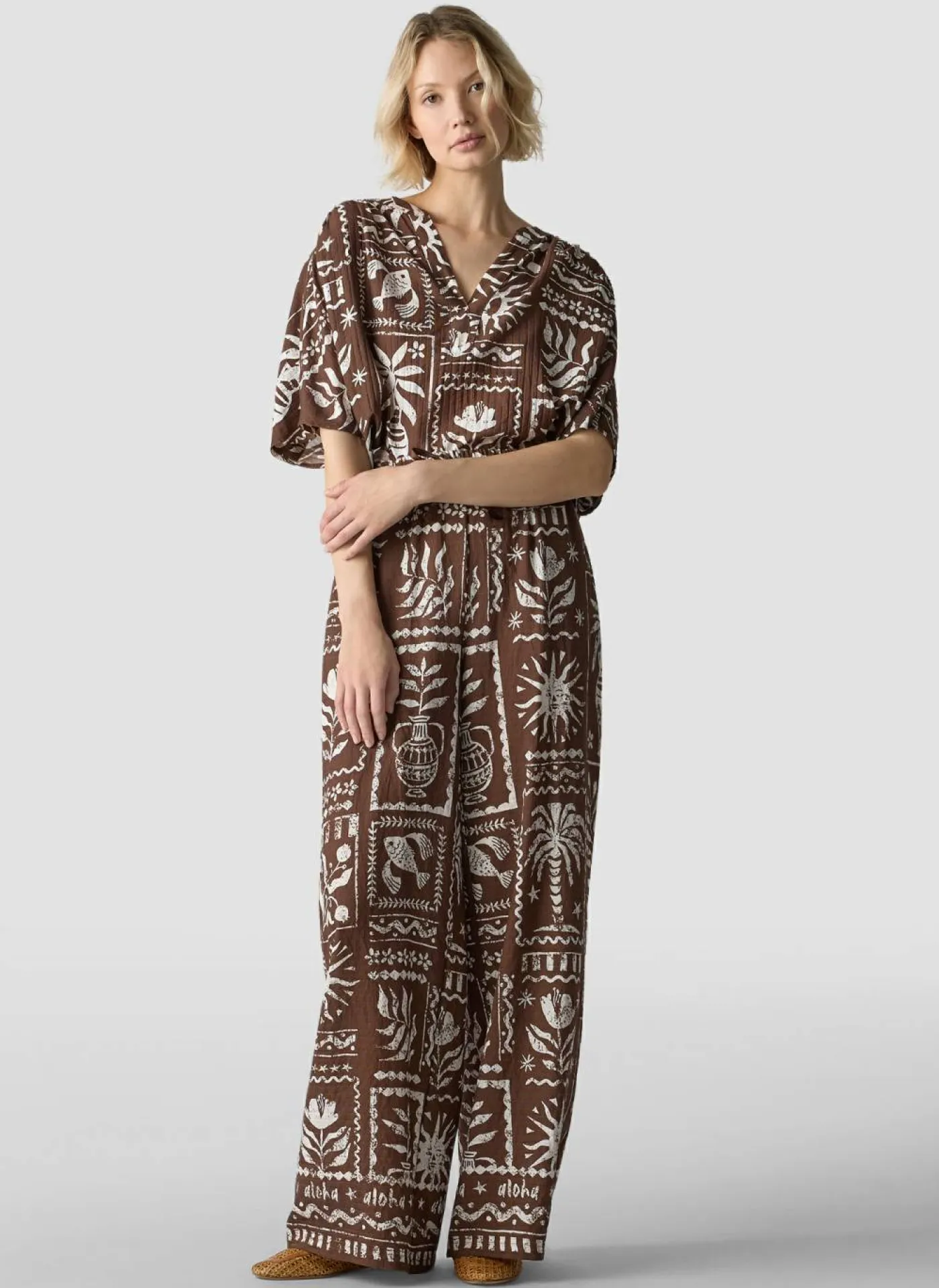 Bluse "Tahiti Flair"