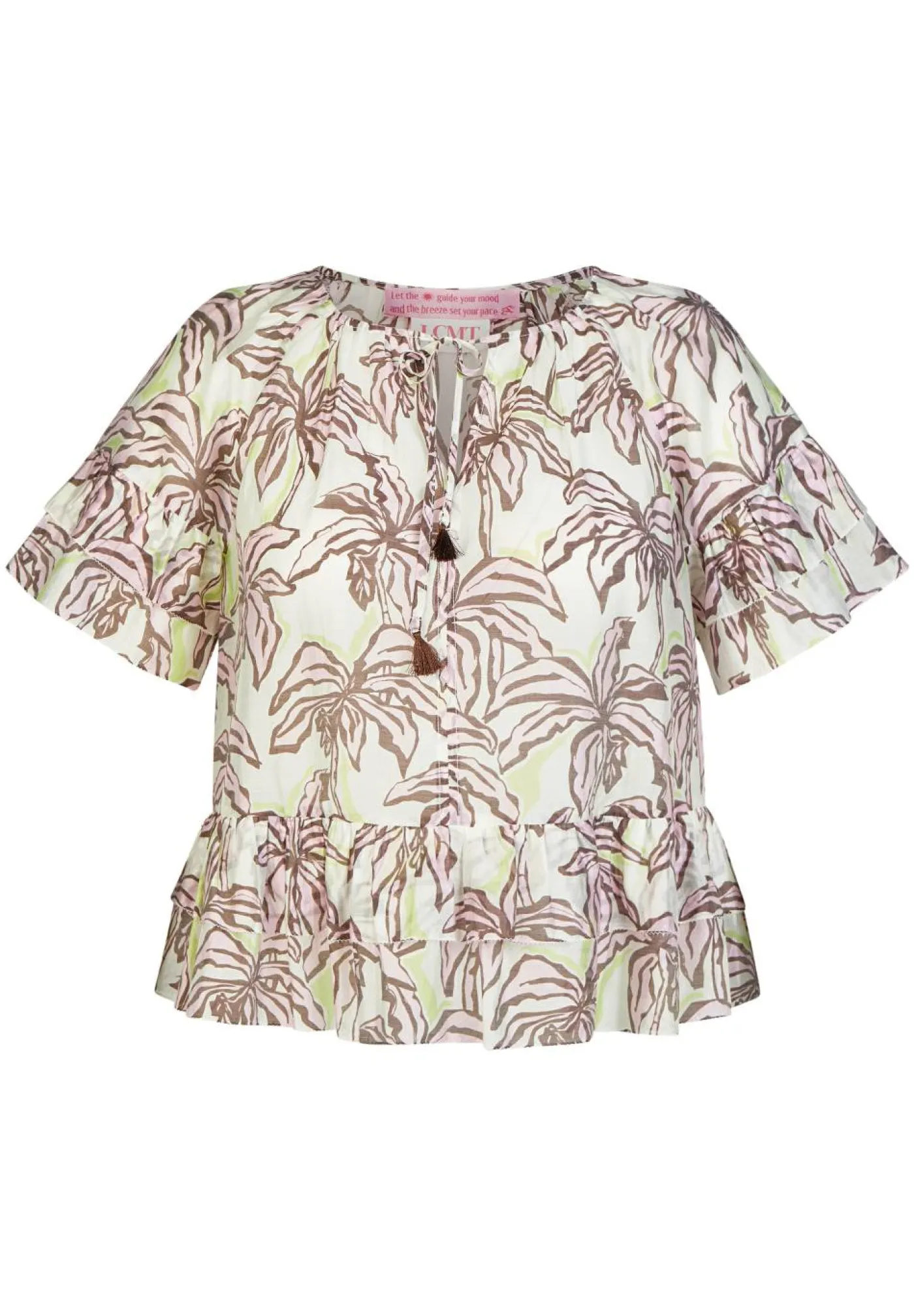 Bluse "Tahiti Flair"