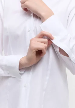 Bluse Jacquard Langarm