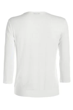 Blusenshirt mit unterlegtem Vorderteil