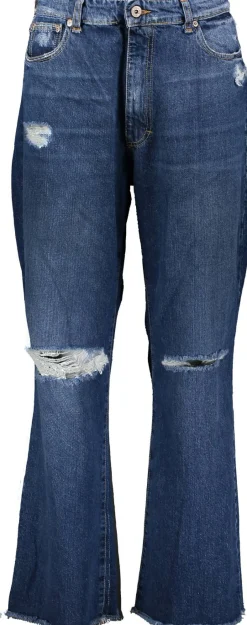 Bootcut Jeans mit Kneecuts