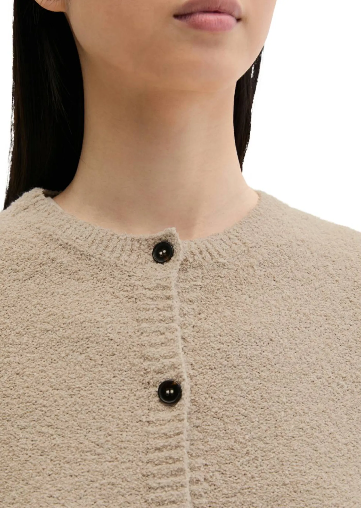 Bouclé-Cardigan