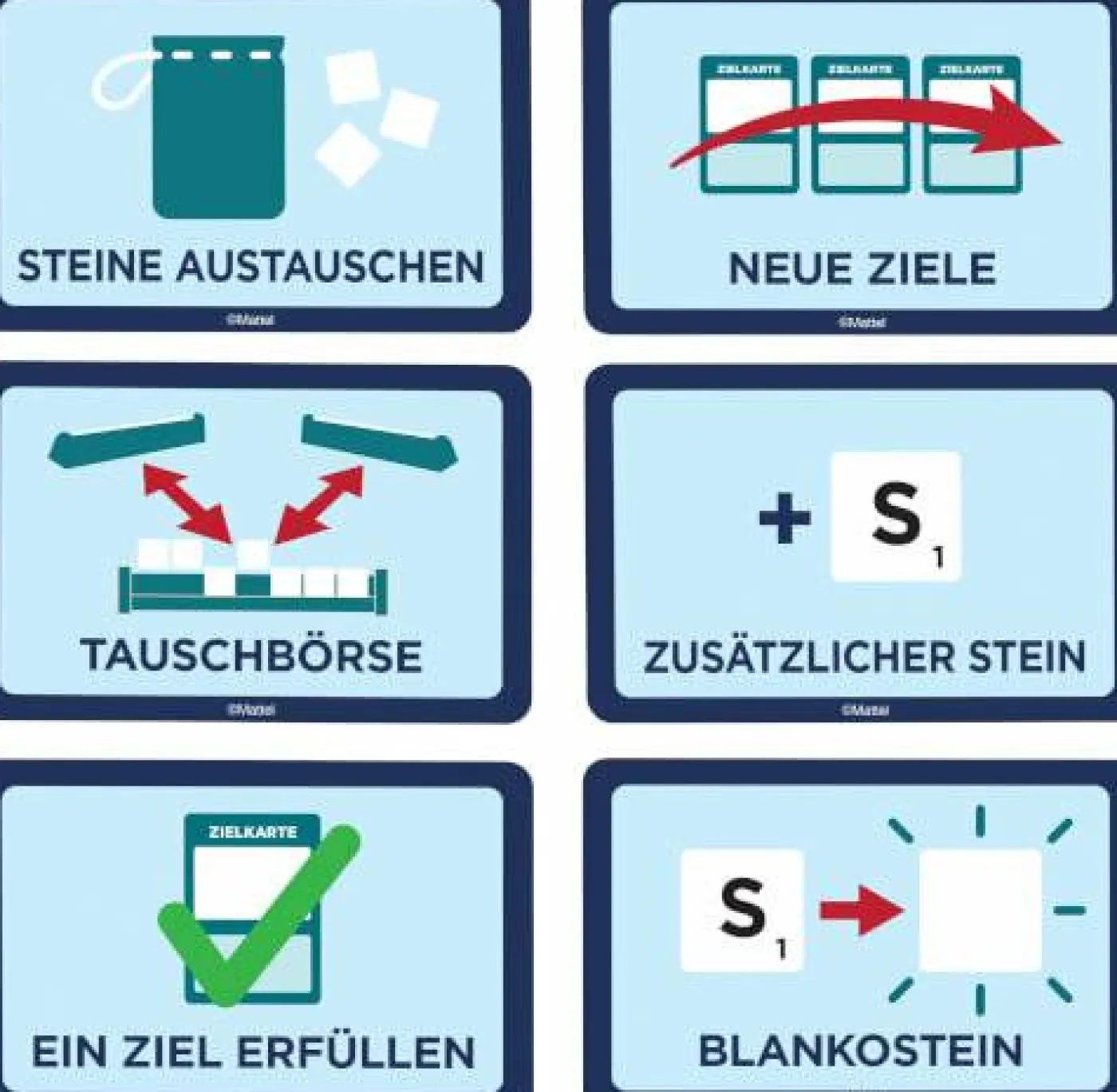 Brettspiel "Scrabble Original", 2-in-1