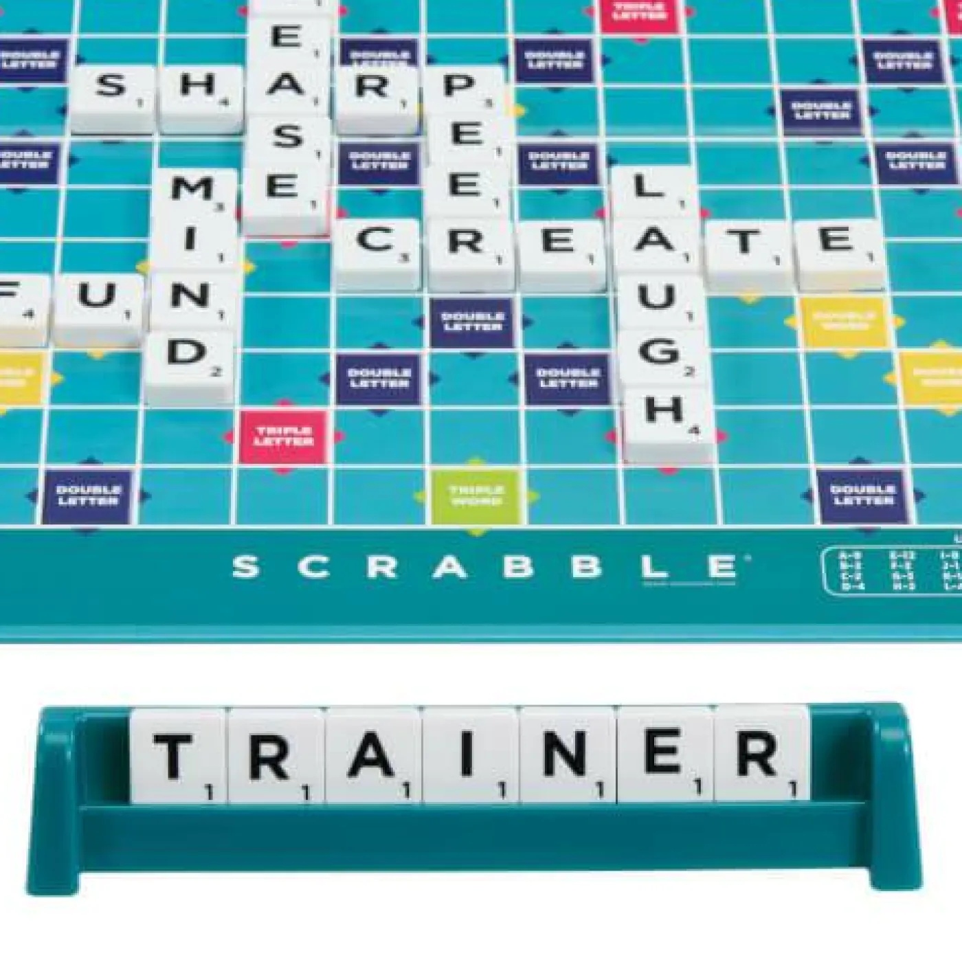 Brettspiel "Scrabble Original", 2-in-1
