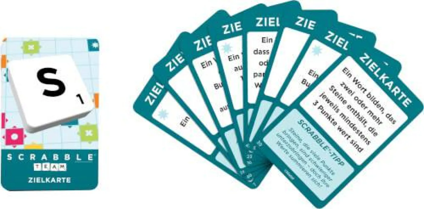 Brettspiel "Scrabble Original", 2-in-1