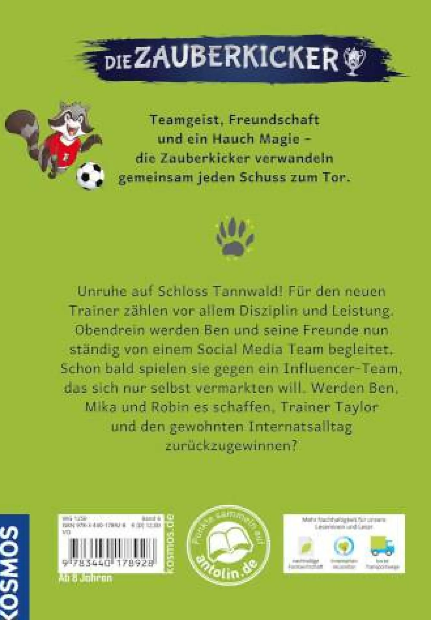 Buch "Zauberkicker 6 Fußballverrückt"