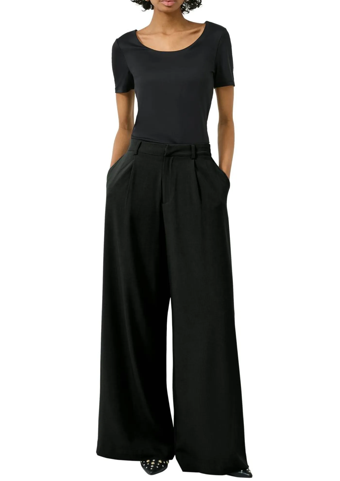 Bundfaltenhose