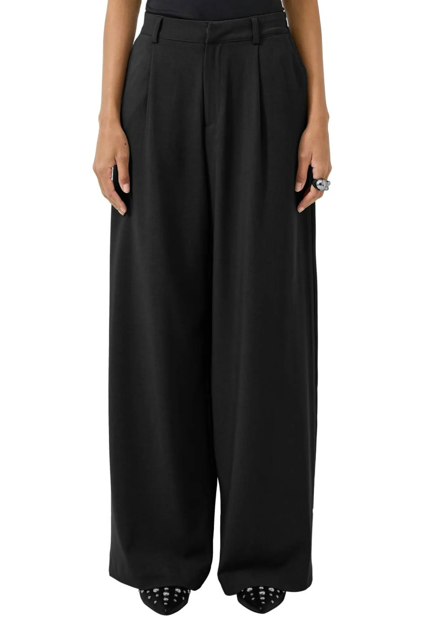 Bundfaltenhose