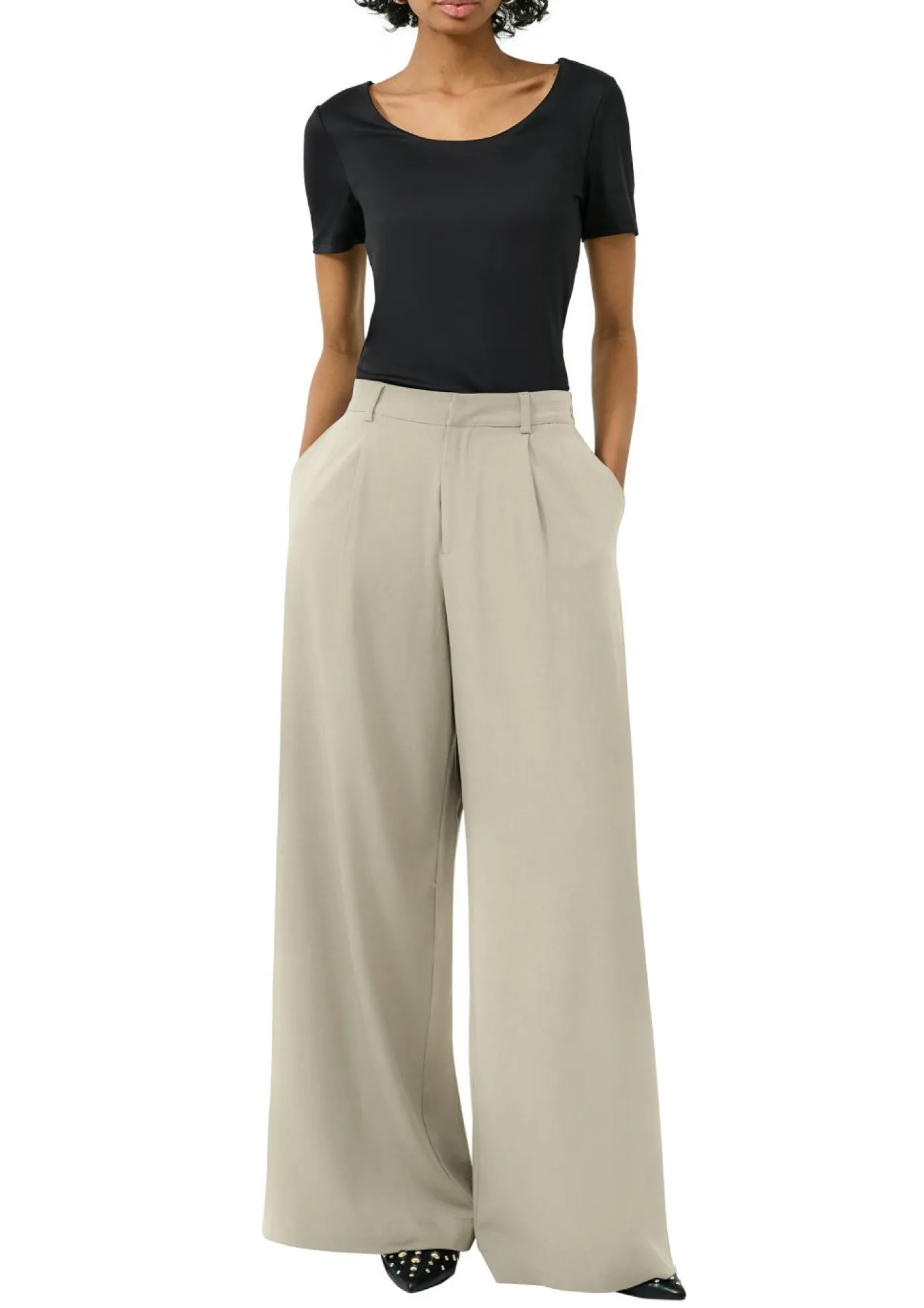 Bundfaltenhose